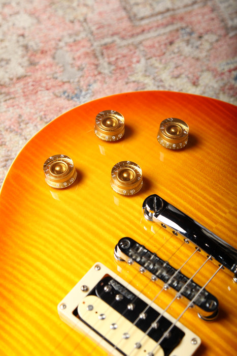 Pre-Owned Vintage V100T - Flamed Thru Honey Burst - Guitar Warehouse
