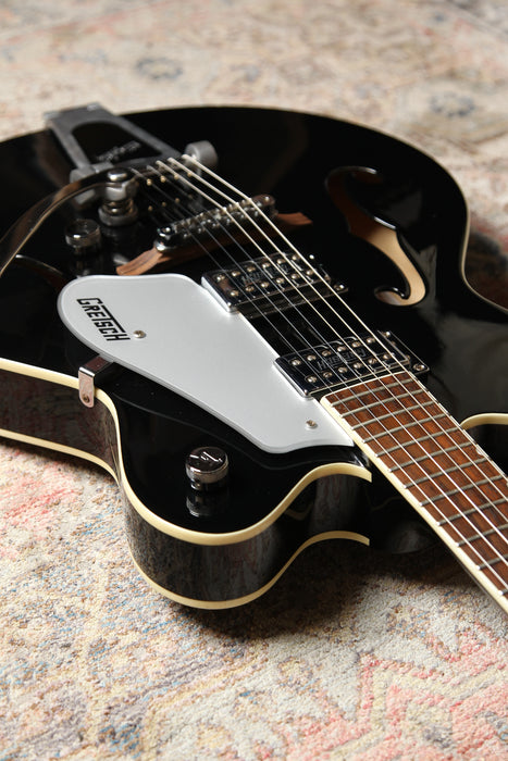 Pre-Owned Gretsch G5122 Electromatic Hollow Body Double Cut w/Bigsby - Black - Guitar Warehouse