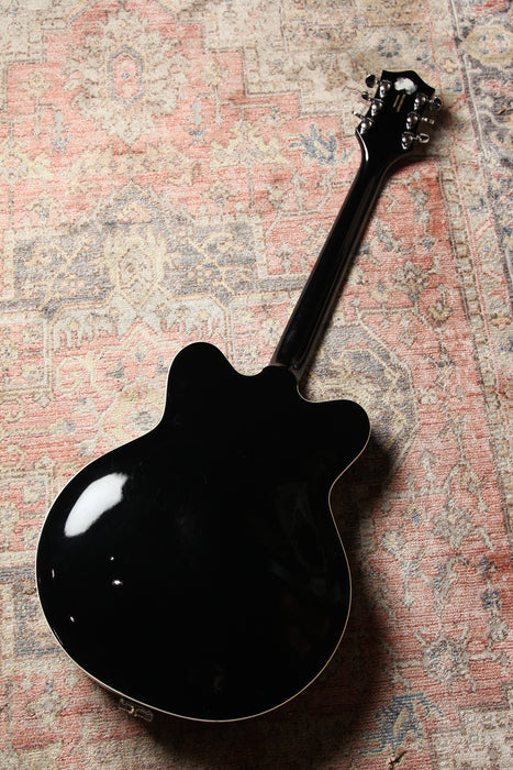Pre-Owned Gretsch G5122 Electromatic Hollow Body Double Cut w/Bigsby - Black - Guitar Warehouse