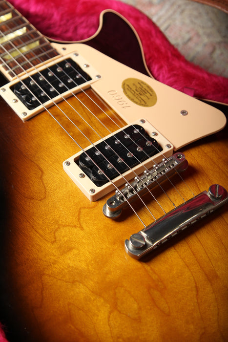 Pre-Owned 2001 Gibson Les Paul Classic 1960 RI - Tobacco Burst - Guitar Warehouse