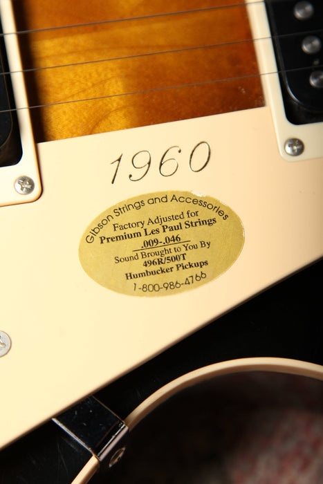 Pre-Owned 2001 Gibson Les Paul Classic 1960 RI - Tobacco Burst - Guitar Warehouse