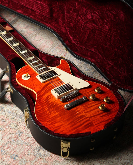 Pre-Owned 2011 Gibson Custom Shop Les Paul - Long Island Iced Tea Burst - R9 VOS (1959) Reissue - Guitar Warehouse
