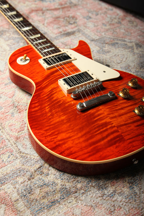 Pre-Owned 2011 Gibson Custom Shop Les Paul - Long Island Iced Tea Burst - R9 VOS (1959) Reissue - Guitar Warehouse