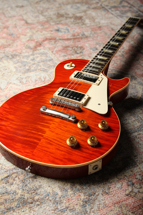 Pre-Owned 2011 Gibson Custom Shop Les Paul - Long Island Iced Tea Burst - R9 VOS (1959) Reissue - Guitar Warehouse