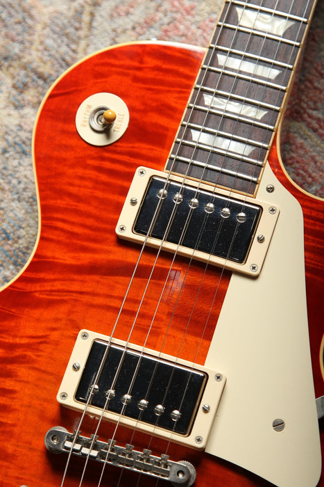 Pre-Owned 2011 Gibson Custom Shop Les Paul - Long Island Iced Tea Burst - R9 VOS (1959) Reissue - Guitar Warehouse
