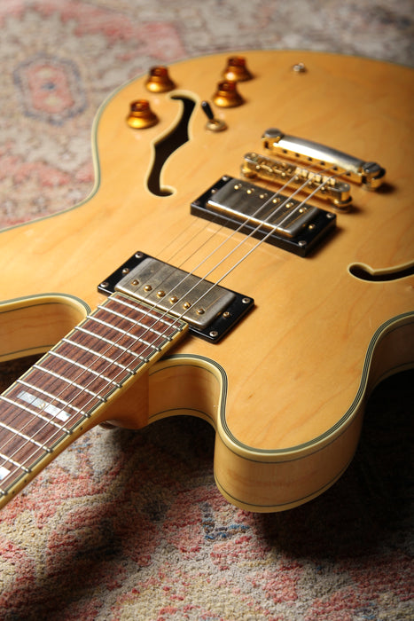 2003 Epiphone Sheraton Earlier Korean Model - Natural - Pre-Owned - Guitar Warehouse
