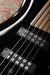 Pre-Owned Harley Benton B-550 FL BK Fretless Five String Bass - Gloss Black - Guitar Warehouse
