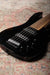 Pre-Owned Harley Benton B-550 FL BK Fretless Five String Bass - Gloss Black - Guitar Warehouse