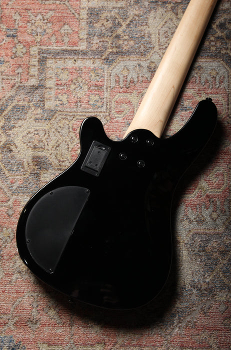 Pre-Owned Harley Benton B-550 FL BK Fretless Five String Bass - Gloss Black - Guitar Warehouse