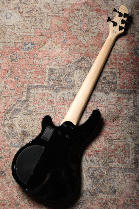 Pre-Owned Harley Benton B-550 FL BK Fretless Five String Bass - Gloss Black - Guitar Warehouse