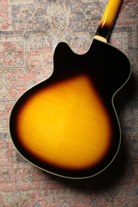 Pre-Owned 2012 Epiphone Joe Pass Singature Emperor II - Vintage Sunburst - Guitar Warehouse