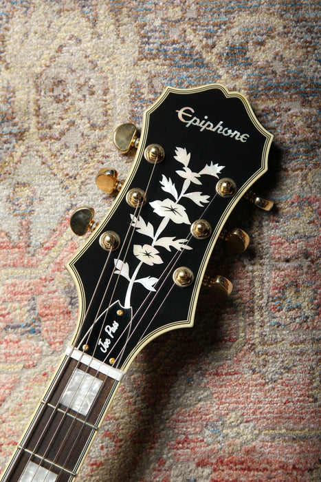 Pre-Owned 2012 Epiphone Joe Pass Singature Emperor II - Vintage Sunburst - Guitar Warehouse
