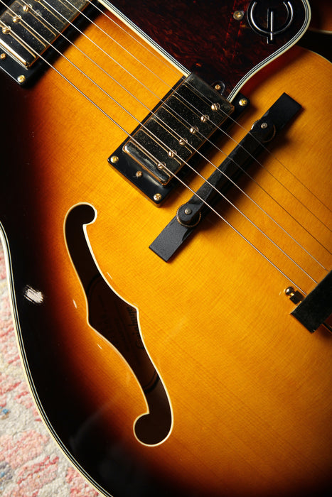 Pre-Owned 2012 Epiphone Joe Pass Singature Emperor II - Vintage Sunburst - Guitar Warehouse