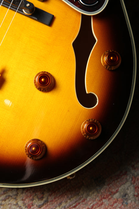 Pre-Owned 2012 Epiphone Joe Pass Singature Emperor II - Vintage Sunburst - Guitar Warehouse