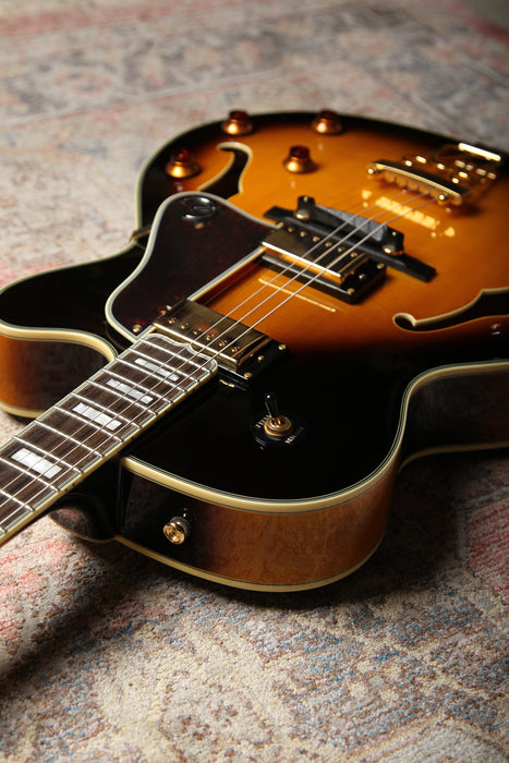 Pre-Owned 2012 Epiphone Joe Pass Singature Emperor II - Vintage Sunburst - Guitar Warehouse
