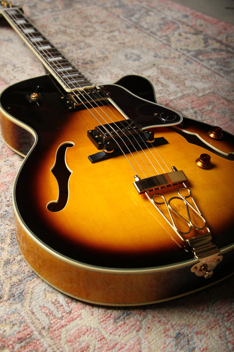 Pre-Owned 2012 Epiphone Joe Pass Singature Emperor II - Vintage Sunburst - Guitar Warehouse