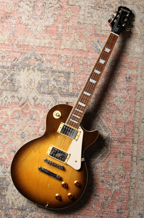 Pre-Owned 2010 Epiphone Les Paul Standard - Dark Honey Burst - Guitar Warehouse