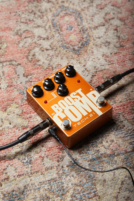 Pre-Owned TECH 21 Boost and Compressor Pedal - Guitar Warehouse