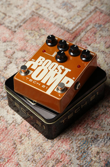 Pre-Owned TECH 21 Boost and Compressor Pedal - Guitar Warehouse