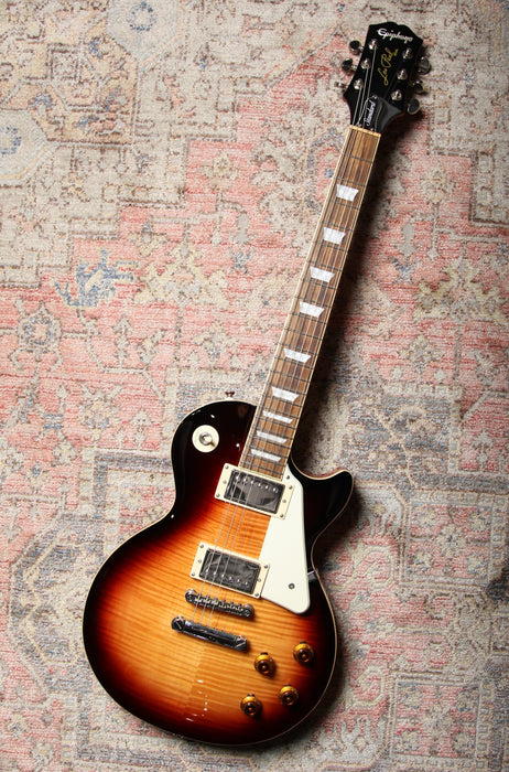 Pre-Owned 2020 Epiphone Les Paul Standard - Tobacco Burst - Guitar Warehouse