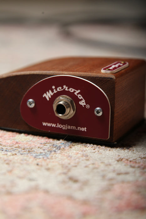 Pre-Owned Logjam Microlog2 Stomp Box - Percussive Pedal ON HOLD - Guitar Warehouse
