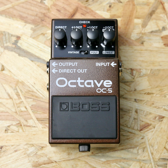 Boss OC-5 Octave Pedal - Boxed - Pre-owned