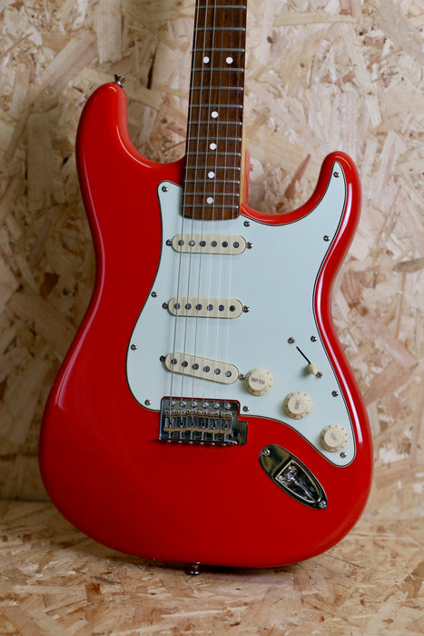 2014 Squier Classic Vibe Simon Neil Signature Stratocaster Fiesta Red - Pre-Owned