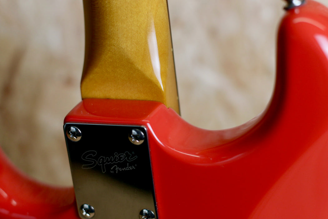 2014 Squier Classic Vibe Simon Neil Signature Stratocaster Fiesta Red - Pre-Owned