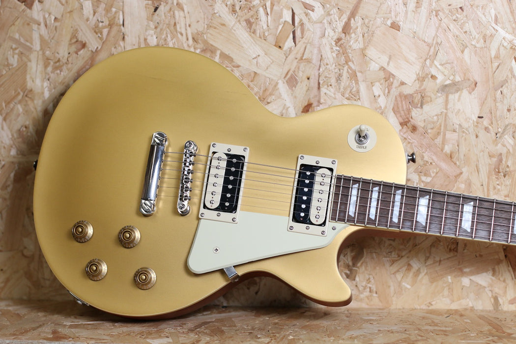 2021 Epiphone Les Paul Classic Worn, Worn Metallic Gold - Pre-Owned