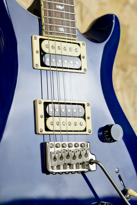 2022 PRS SE Standard 24-08 in Translucent Blue w/PRS Gigbag - Pre-owned