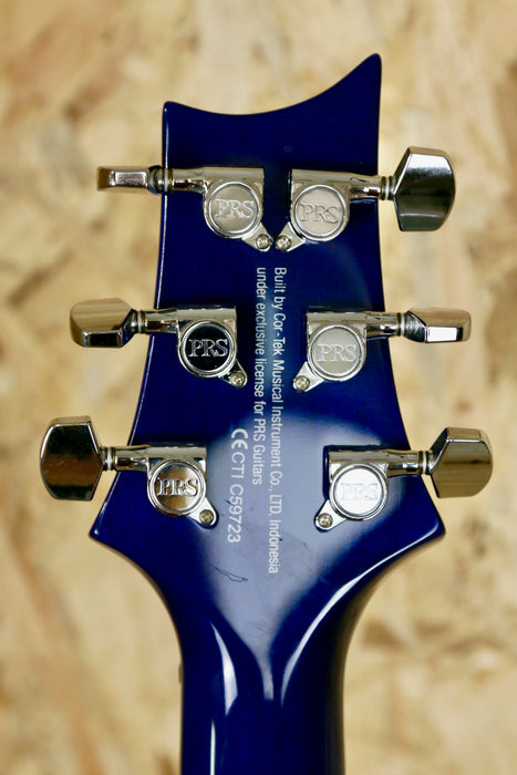 2022 PRS SE Standard 24-08 in Translucent Blue w/PRS Gigbag - Pre-owned
