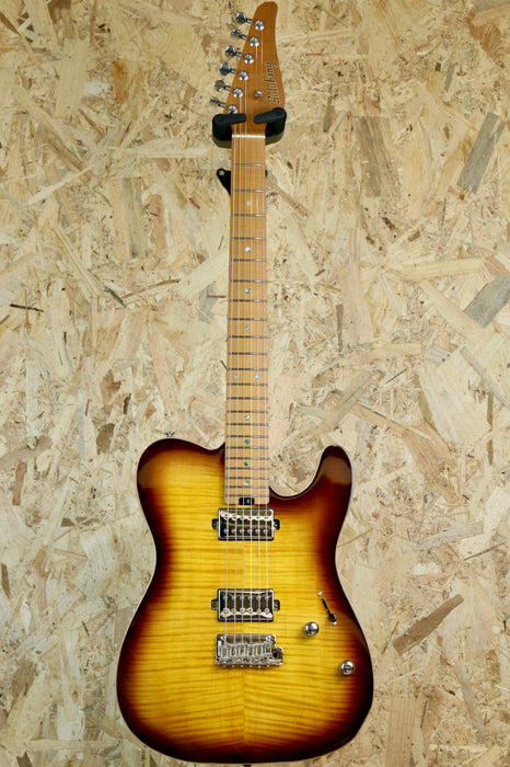 Soloking MT-1 Custom 22 HH MK2 in Bengal Burst - Pre-Owned