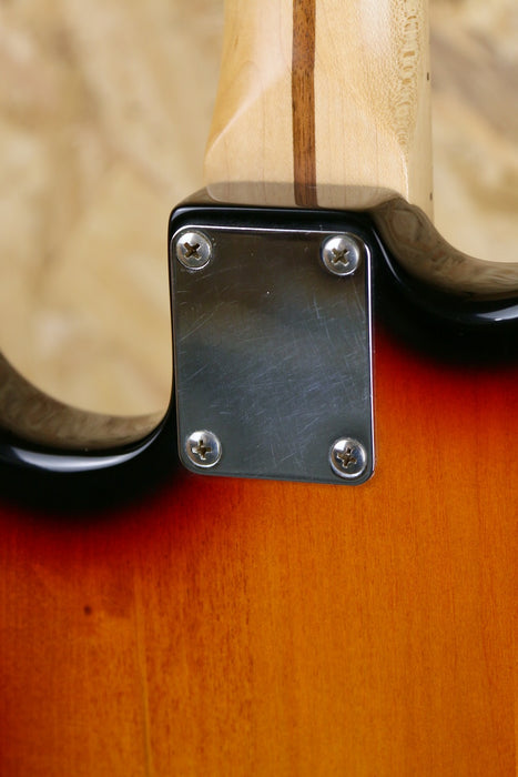 1994/5 Fender Stratocaster STD Made in Japan in 3 Tone Sunburst/Maple - Pre-owned
