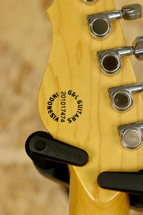 G&L Tribute Series Asat Classic Semi Hollow in Clear Orange - Pre-Owned