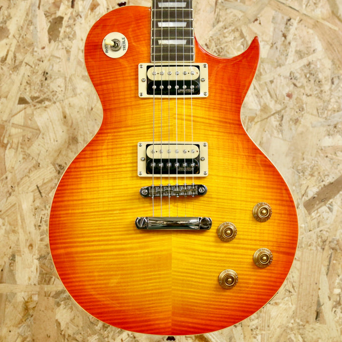 B-Stock Vintage V100THB Electric Guitar Flamed Maple in Honeyburst