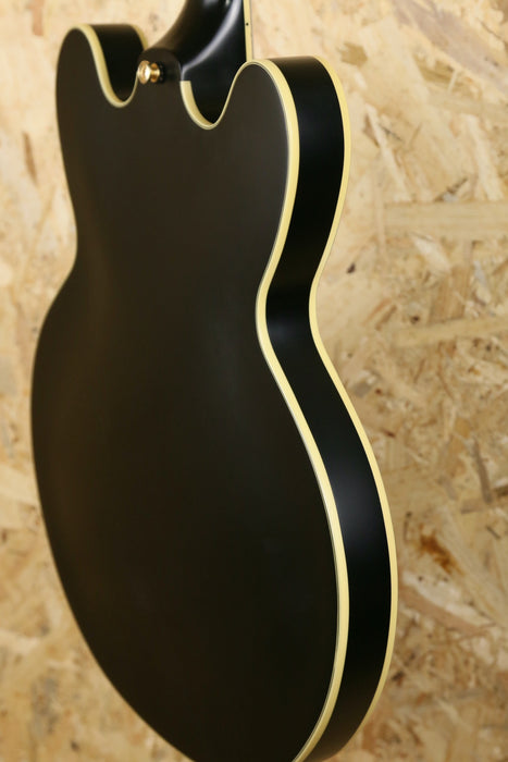 2022 Epiphone Emily Wolfe Sheraton Semi Acoustic w/Bag - Black - Pre-owned
