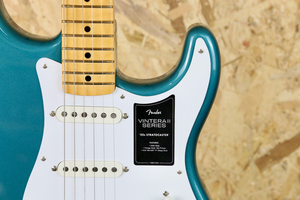 Fender Vintera® II '50s Stratocaster®, Maple Fingerboard, Ocean Turquoise - B-Stock