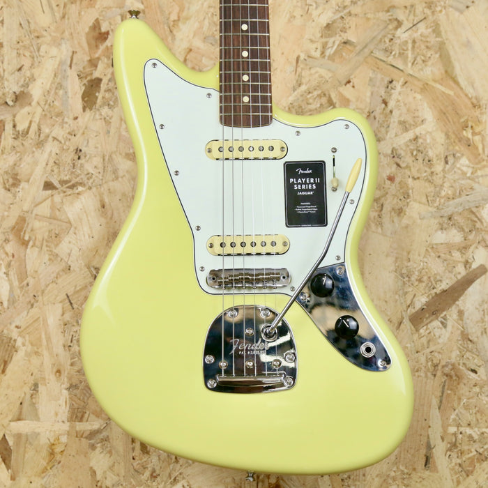 2024 Fender Player II Jaguar in Hialeah Yellow - Pre-owned