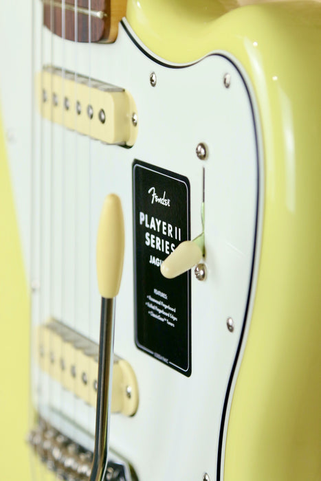 2024 Fender Player II Jaguar in Hialeah Yellow - Pre-owned