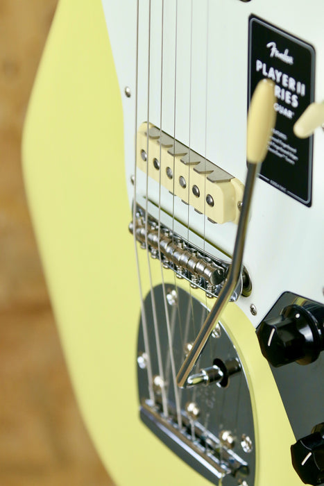 2024 Fender Player II Jaguar in Hialeah Yellow - Pre-owned