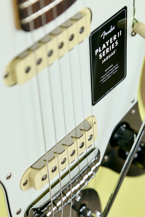 2024 Fender Player II Jaguar in Hialeah Yellow - Pre-owned