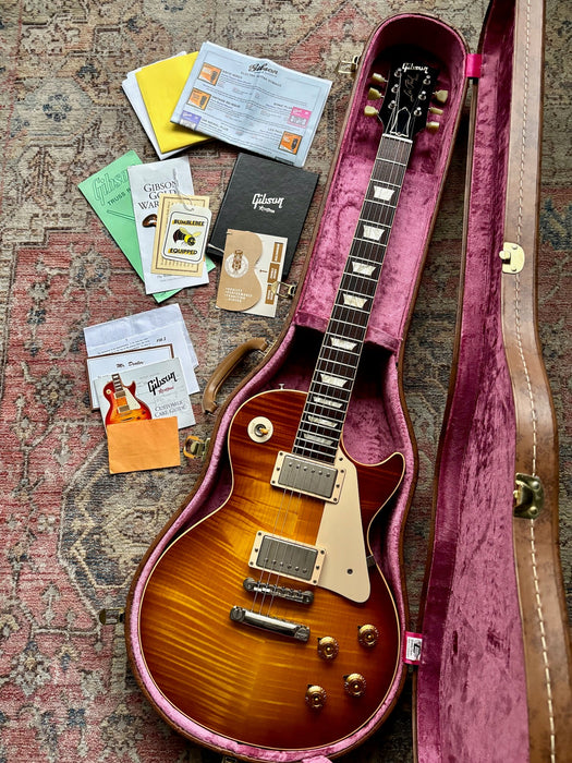 2008 Gibson Les Paul Custom Shop R9 1959 Historic Re-issue - Honey Burst - VOS