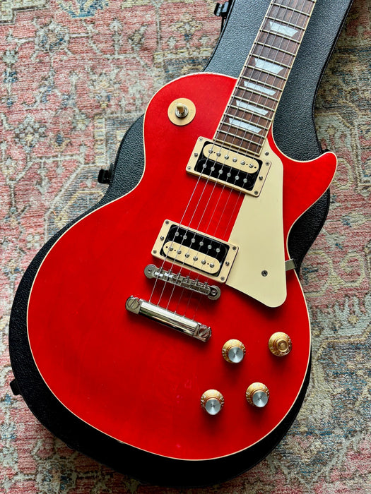 2023 Gibson Les Paul Classic w/OHSC - Translucent Cherry Red - ON HOLD***