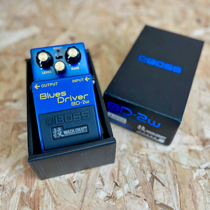Boss BD-2W Waza Craft Blues Driver Made in Japan w/Box - Pre-owned