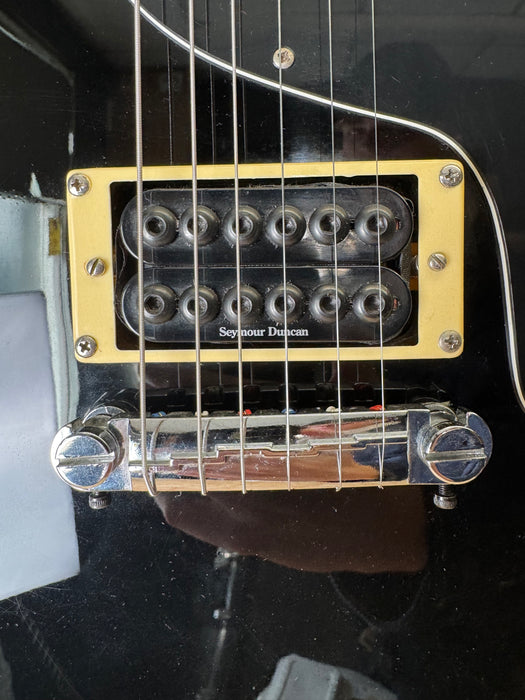 2005 Epiphone Les Paul Junior Seymour Duncan in Black - Pre-Owned