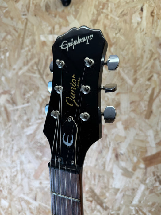 2005 Epiphone Les Paul Junior Seymour Duncan in Black - Pre-Owned