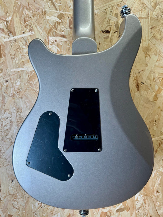 2014 PRS SE Standard 24 Metallic Silver w/Bag + Coil Split - Pre-Owned