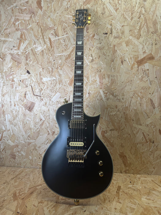 Harley Benton SC Custom Line FR Matte Black/Gold - Pre-Owned