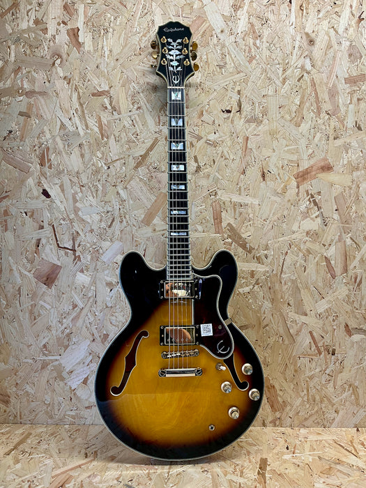 Pre-owned 2016 Epiphone Sheraton II Pro VS - Vintage Sunburst