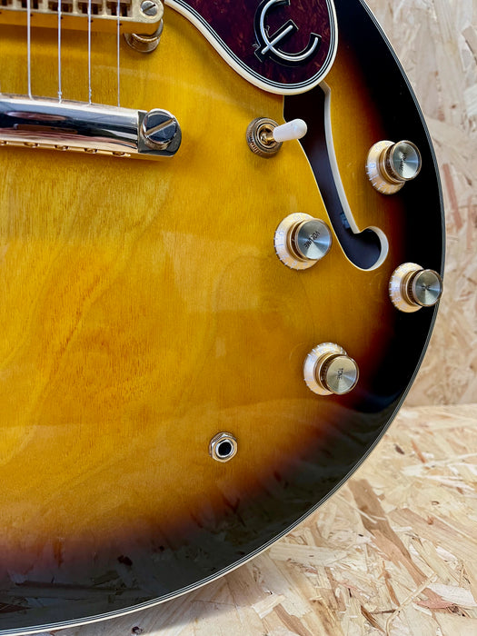 Pre-owned 2016 Epiphone Sheraton II Pro VS - Vintage Sunburst